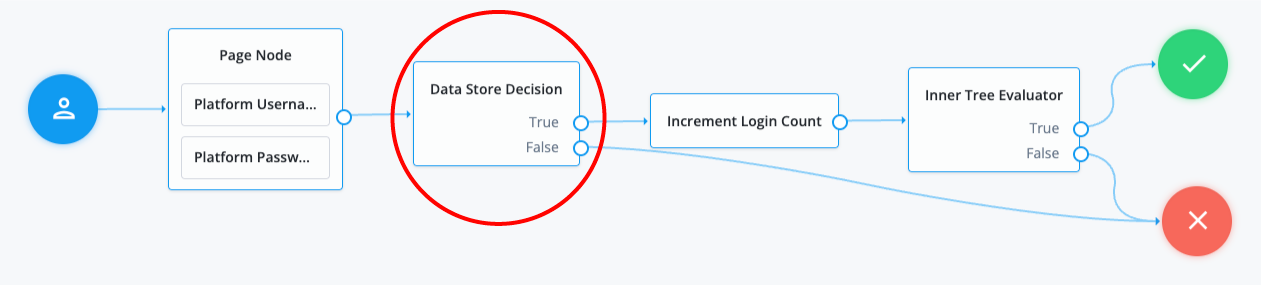 data store decision login