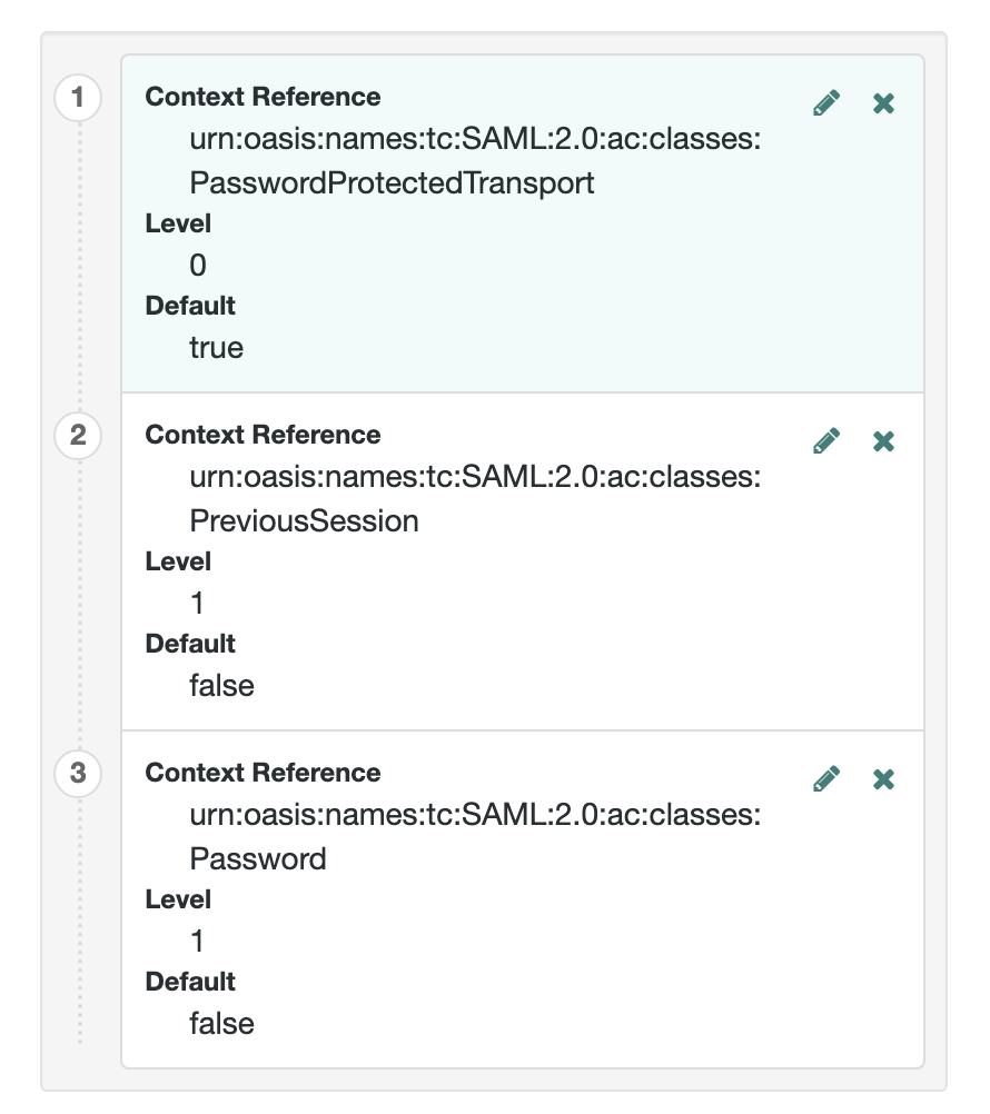 Context reference mappings