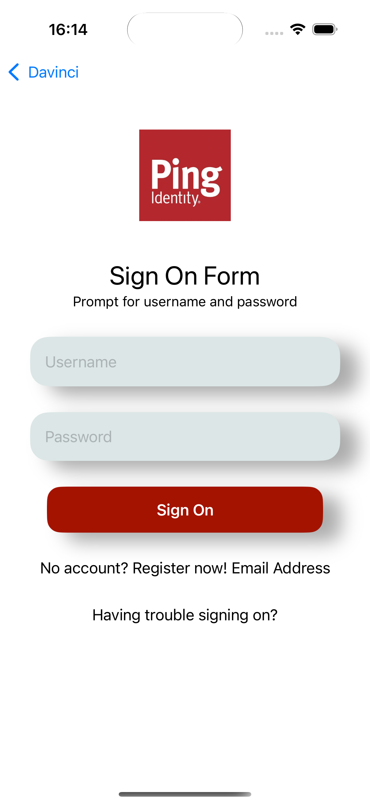 ios kotlin davinci login